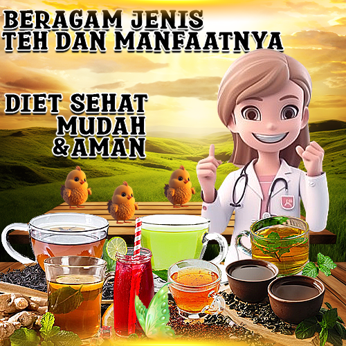 Penurunan Berat Badan Dengan Beragam Jenis Teh