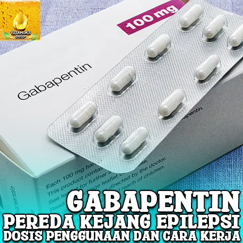 Gabapentin Pereda Kejang Epilepsi Cara Kerja, Dosis Penggunaan