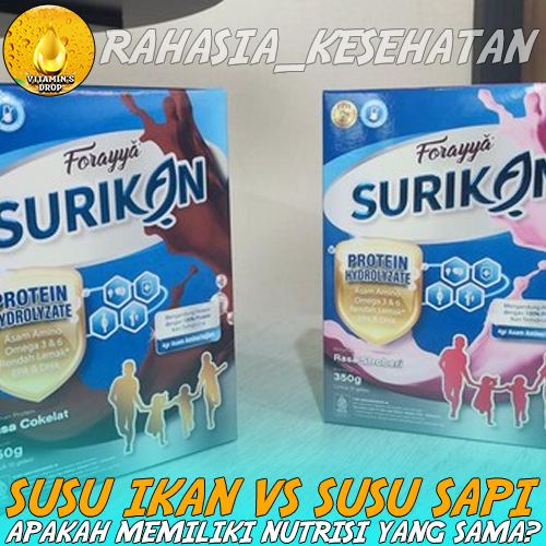 Susu Ikan vs Susu Sapi Apakah Memiliki Nutrisi yang Sama?